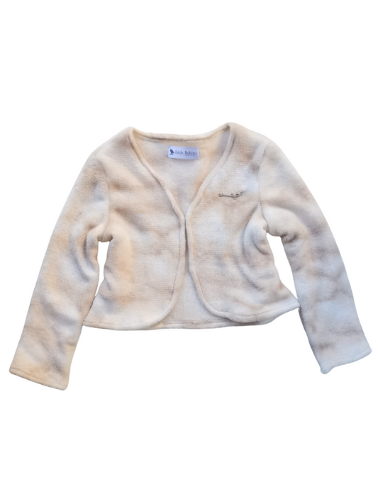 Puffback fluffy jersey - Cream & Beige