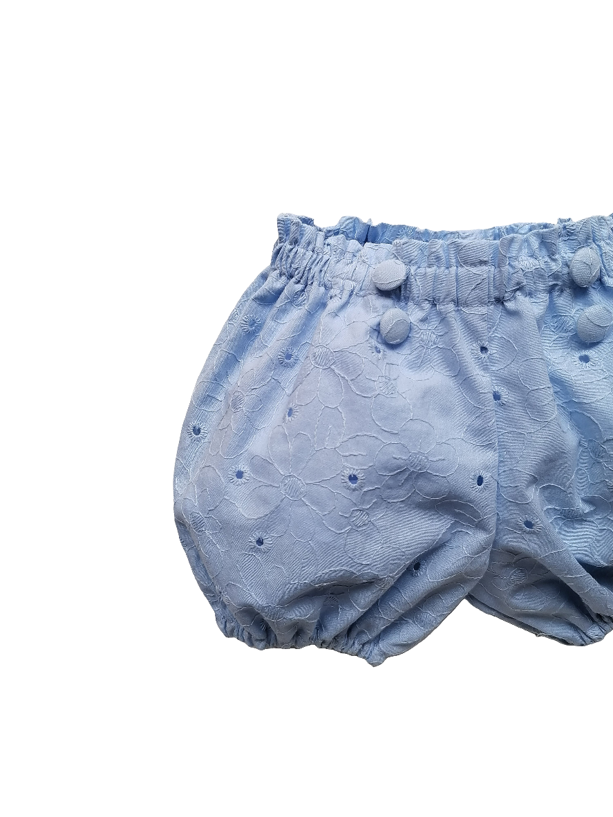 Light blue, flower anglaise Starling Darling pants